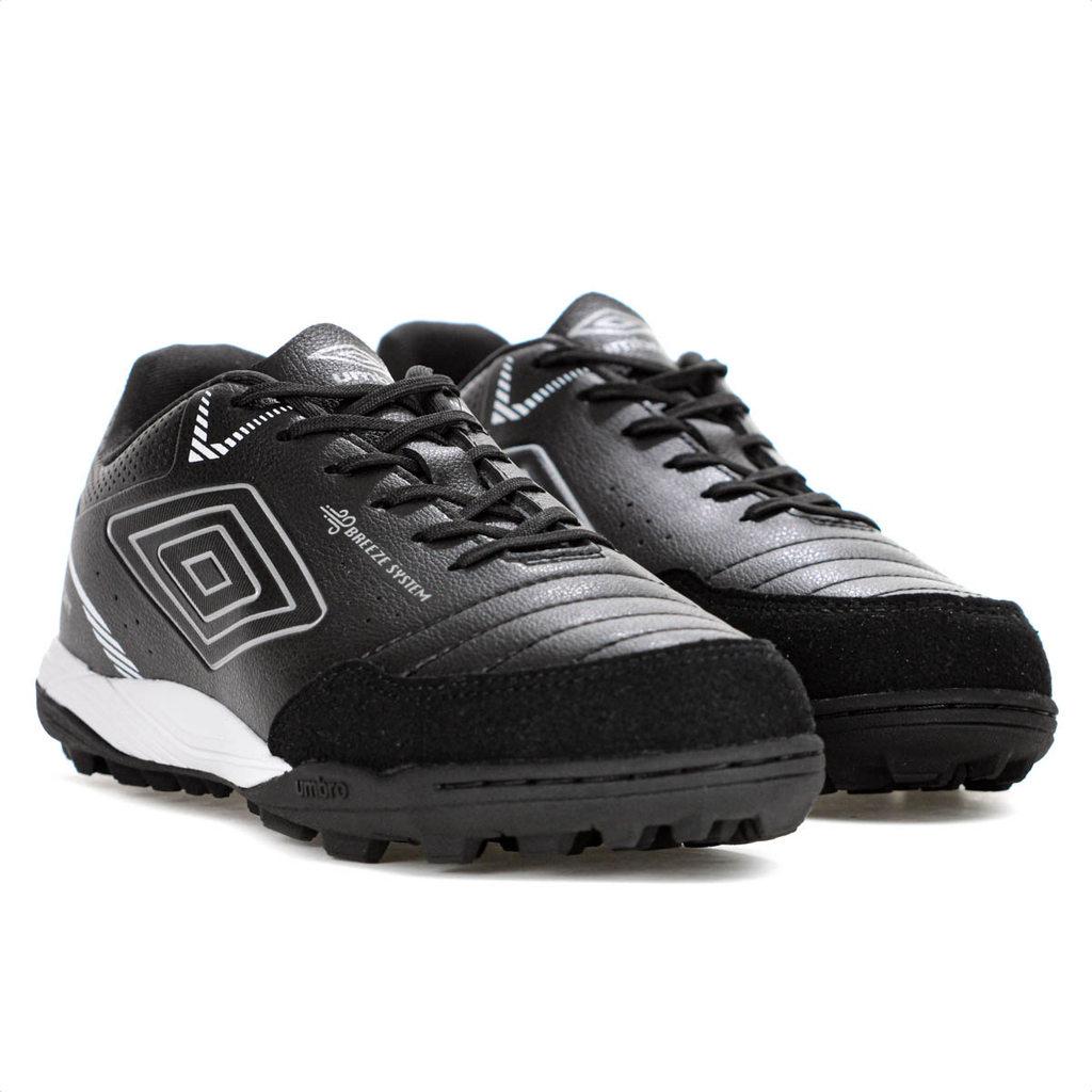 Chuteira Umbro Society Neo Comfort Preto E Branco - Masculino