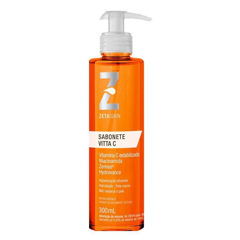 Sabonete Líquido Facial Zeta Skin Vitta C 300ml