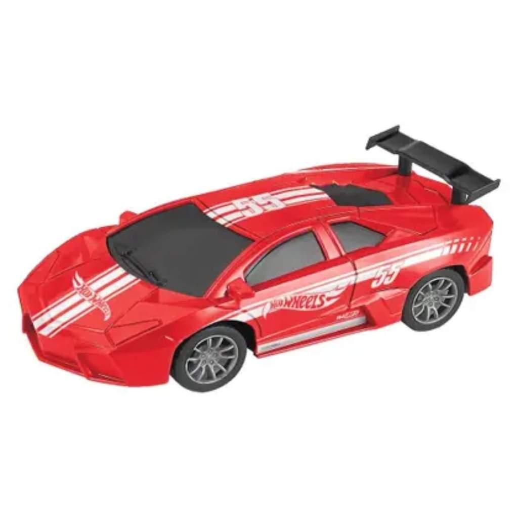 Carrinho De Controle Remoto 4 Canais Hot Wheels 1 24 Vermelho Multikids