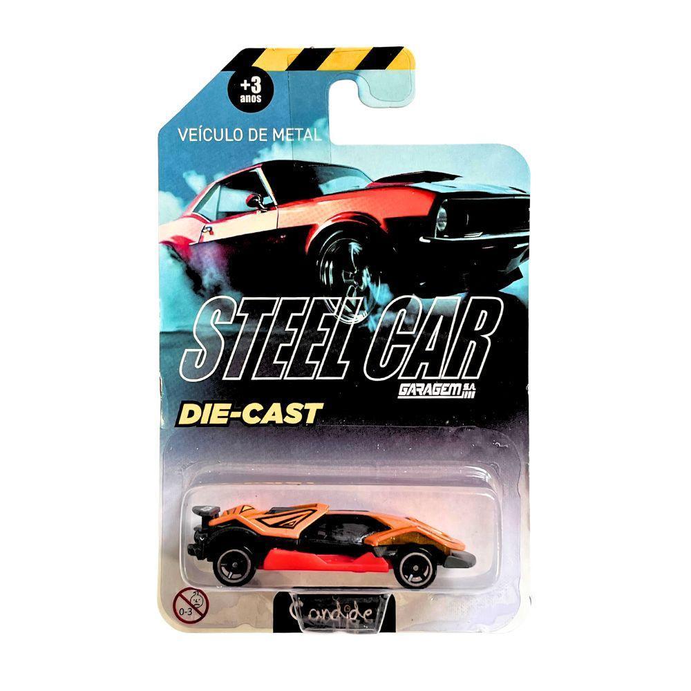 Mini Veículos Die Cast Garagem S.a. Ko Car Laranja Metálico