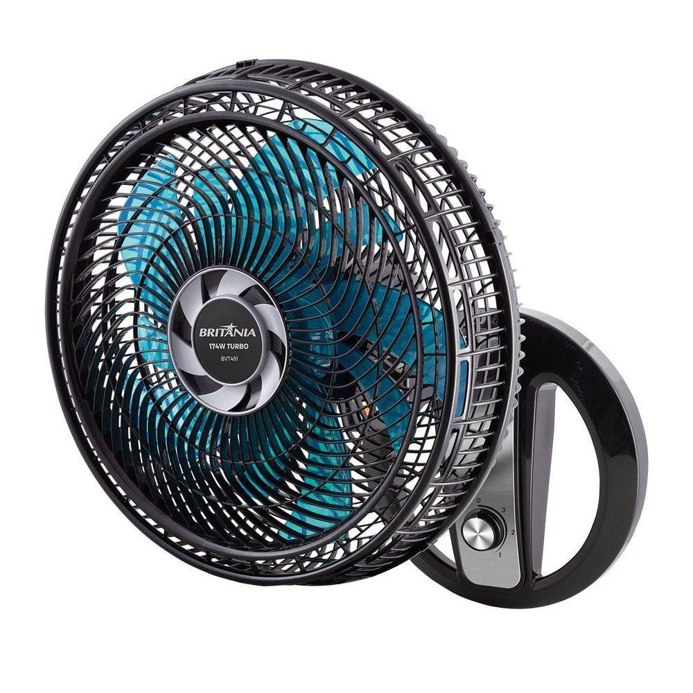 Ventilador Britânia 2 Em 1 Tecnologia Maxx Force 174W Bvt491 220V