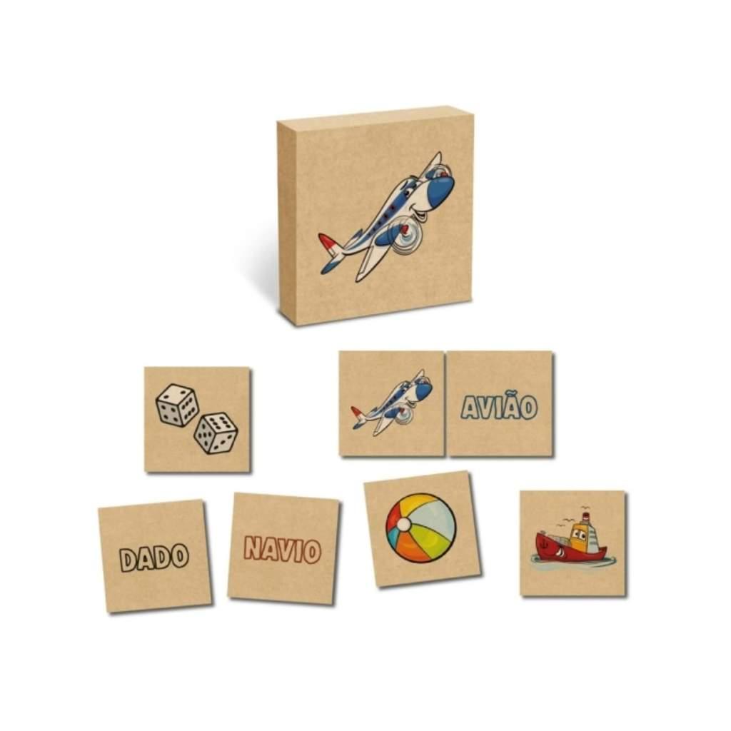 Jogo Da Memória Infantil Alfabetização Sopecca - M300