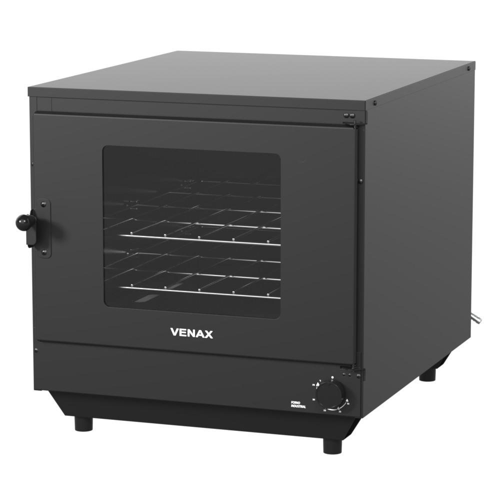 Forno Industrial Venax Fi 109L De Bancada A Gás Glp Preto