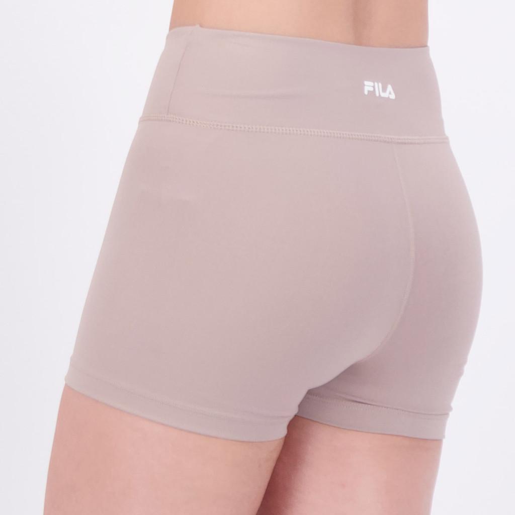 Shorts Fila Flat Life Feminino Bege