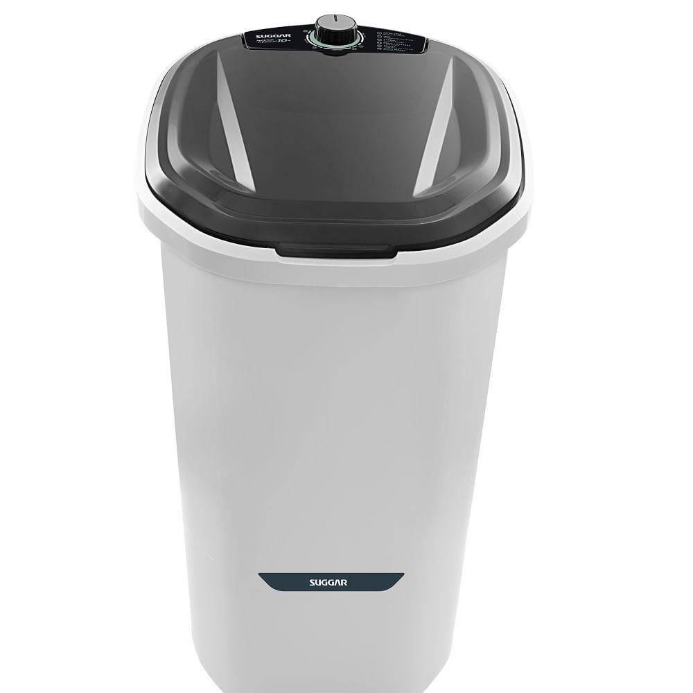 Lavadora De Roupas Suggar 10kg Lavamax Neo Eco Branca 220 Volts