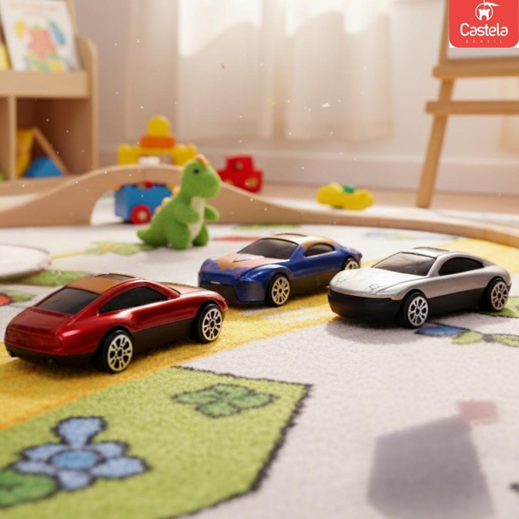 Carrinho De Metal Roda Livre Sortido Miniatura Escala 1 64 Infantil - Castela