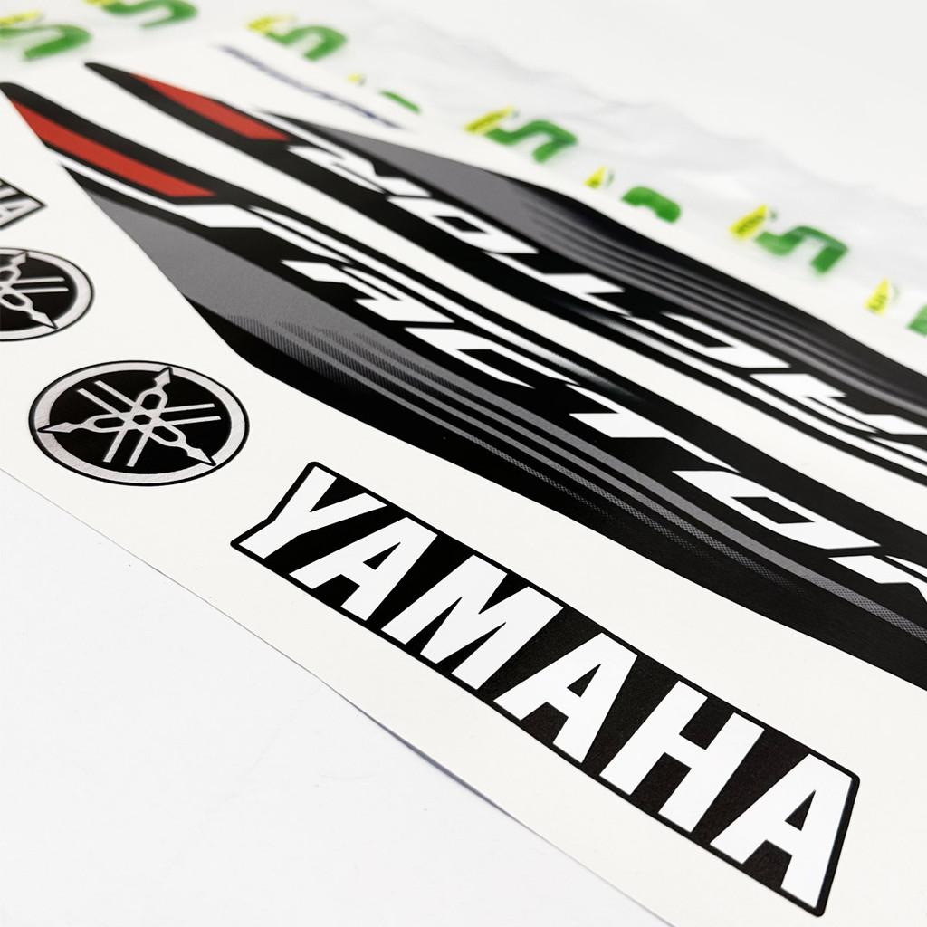 Kit Adesivos Para Yamaha Factor 125i 2017/2018 Moto Preta