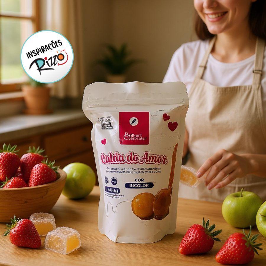 Mistura Em Pó Para Calda Do Amor - Incolor - 400g - 1 Unidade - Rizzo
