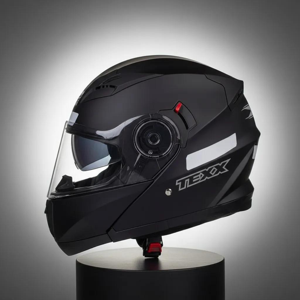 Capacete Articulado Robocop Com Óculos Solar Texx Gladiator