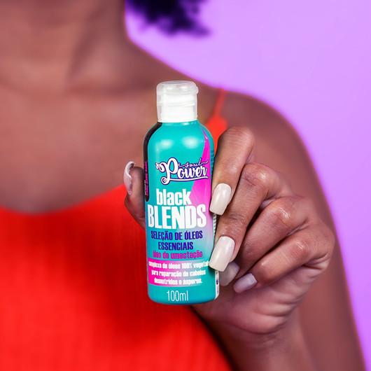 Óleo De Umectação Black Blends Soul Power - Nutre E Repara - 100ml