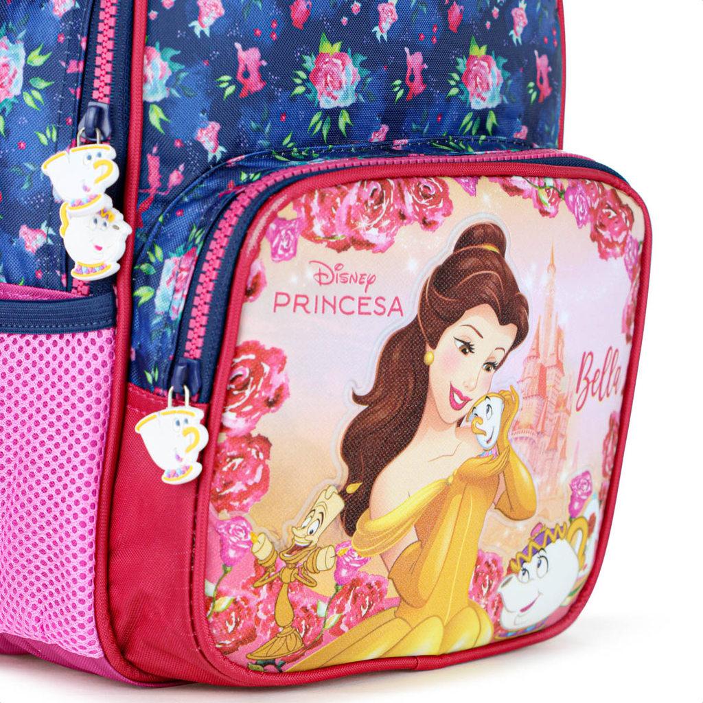 Lancheira Escolar Xeryus Princesa Bella 14714 Azul E Rosa - Infantil