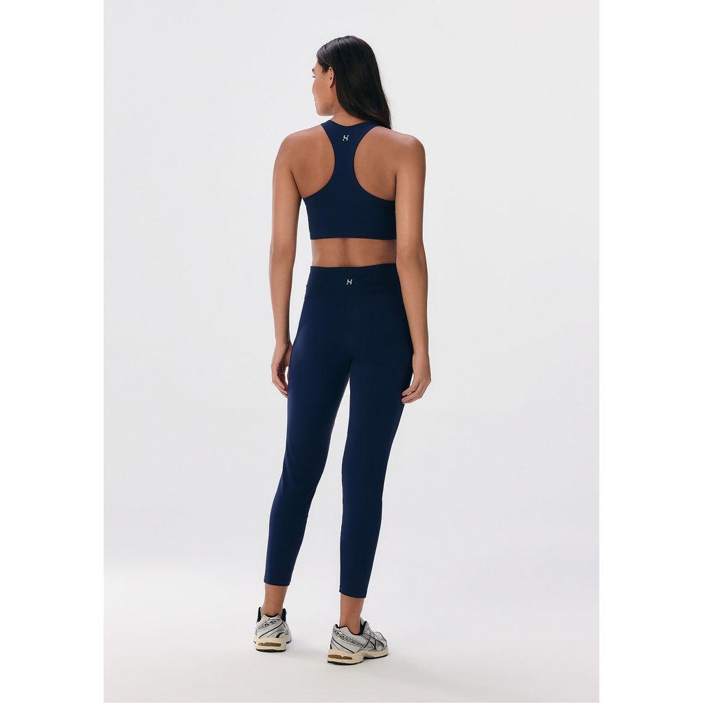 Calça Legging Esportiva Feminina Com Fio Lycra
