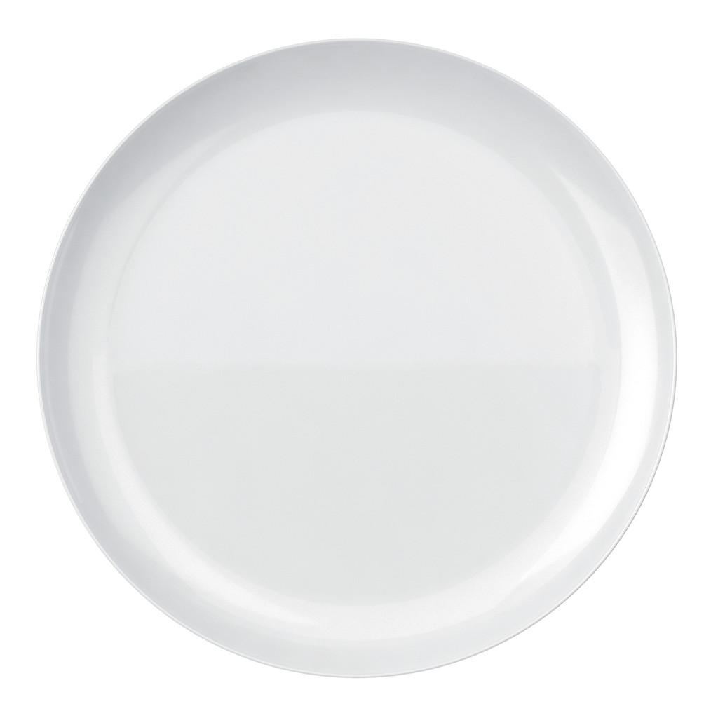 Kit Jogo 4 Pratos Rasos Vidro 27cm Duralex Opaline Blanc Nadir