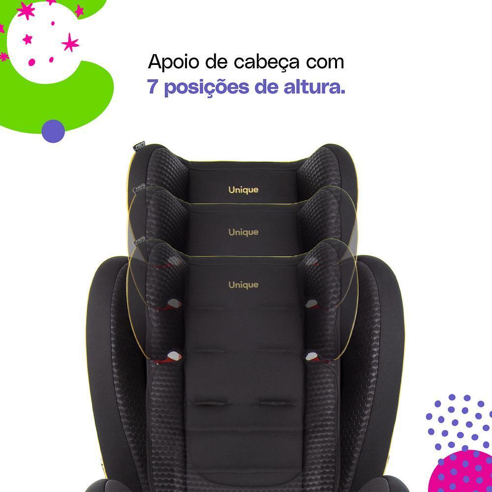 Cadeirinha De Bebê Cosco Kids Unique 0-36kg Preto Ouro