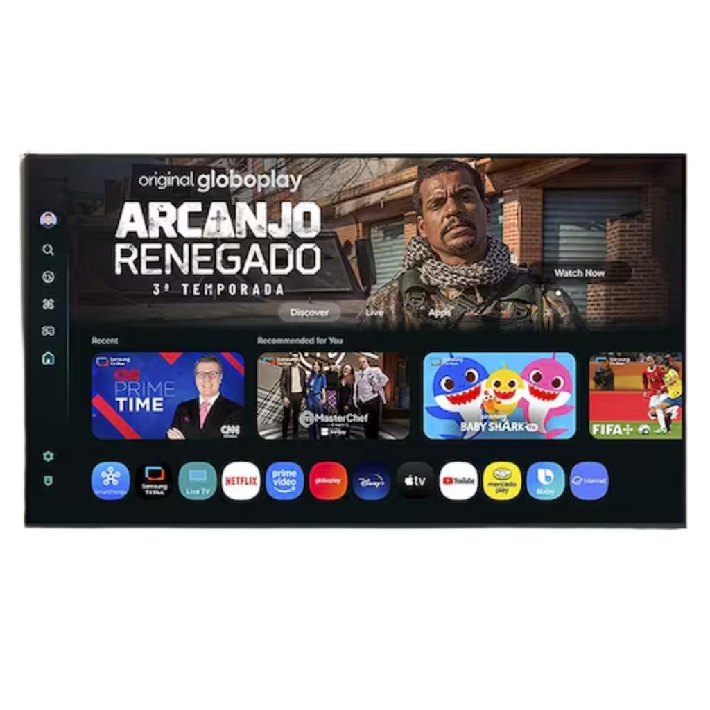 Smart TV Samsung 75 4K Crystal Uhd 75u8600f Hdr Tizen Xbox Cloud Gaming Wi-fi Bluetooth Bivolt