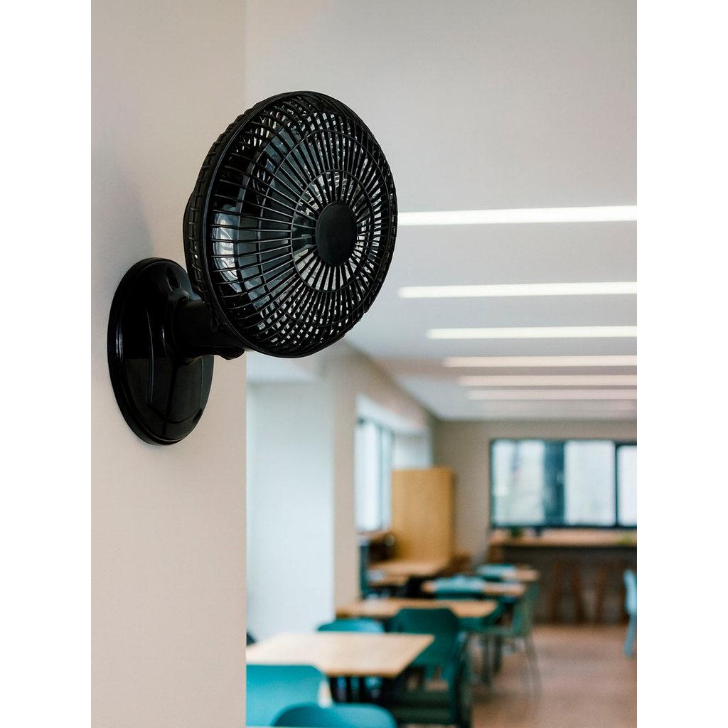 Ventilador Mini Turbo 20cm Agratt Silencioso Portátil P/Casa Escritório Quarto Sala Mesa