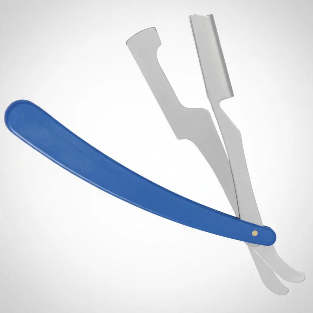 Navalha De Barbeiro Inox Acabamento Barba Profissional