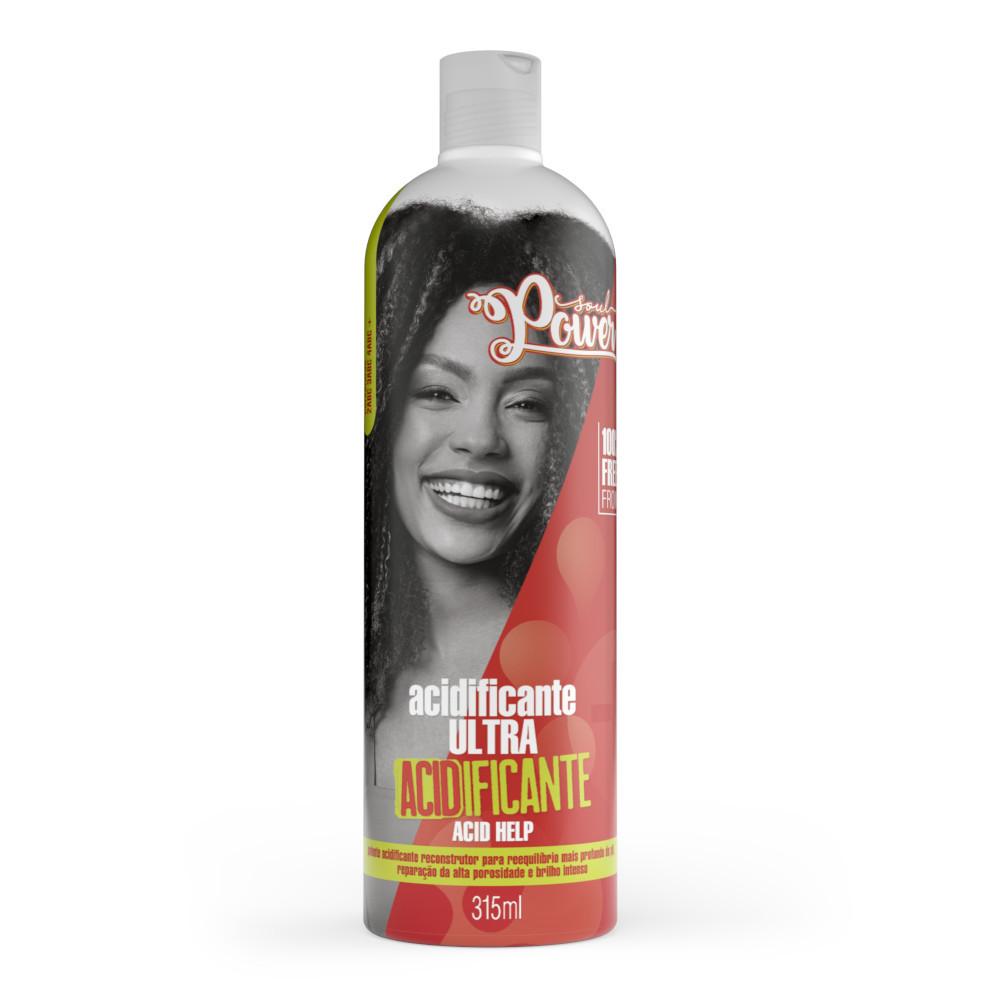 Acidificante ULTRA Soul Power - Reequilibra O Ph E Sela Os Fios - 315ml