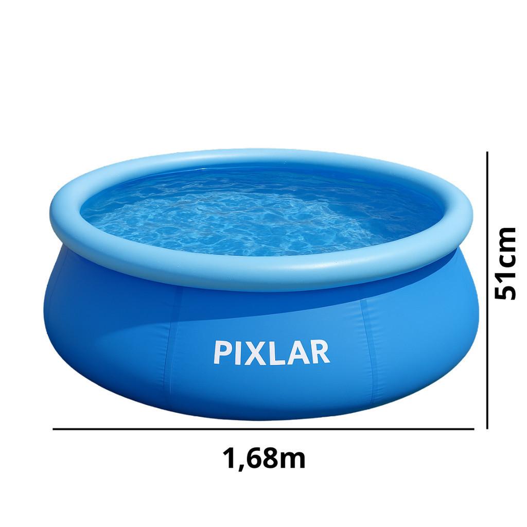 Piscina Borda Inflável Capacidade 1000 Litros Pixlar