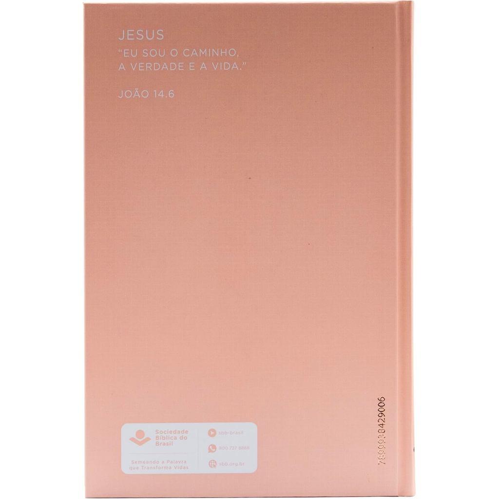 Bíblia Sagrada Ntlh Letra Normal Capa Dura Rose