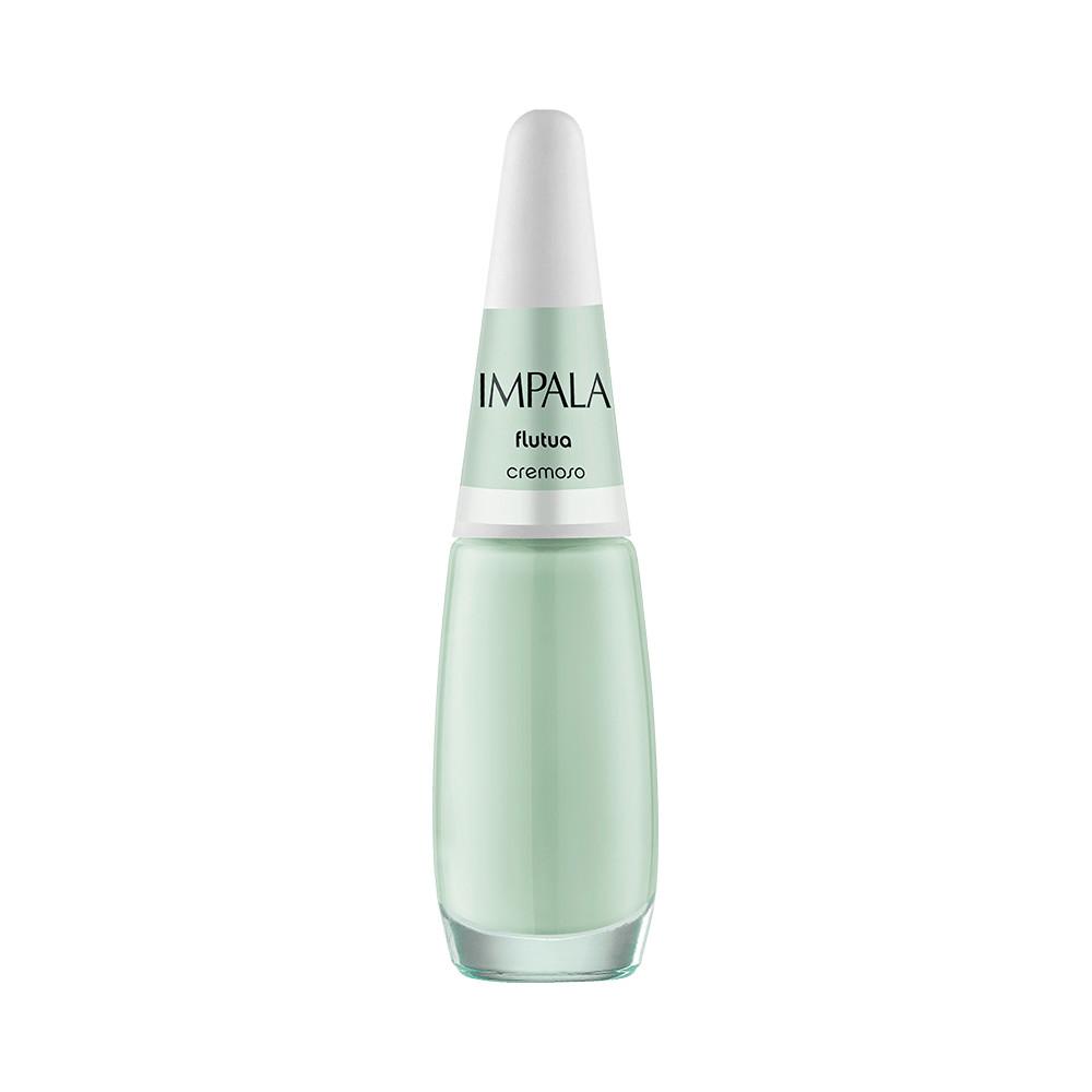 Kit 4 Esmaltes Impala Tons Pastéis Cremoso Verde Azul Rosa Lilás
