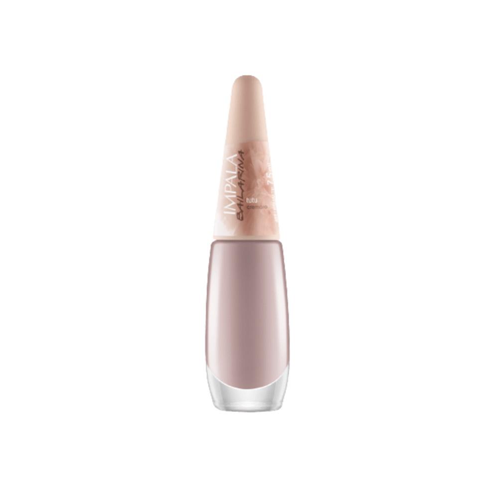 Kit 4 Esmaltes Impala Bailarina Tons Nude Cremoso