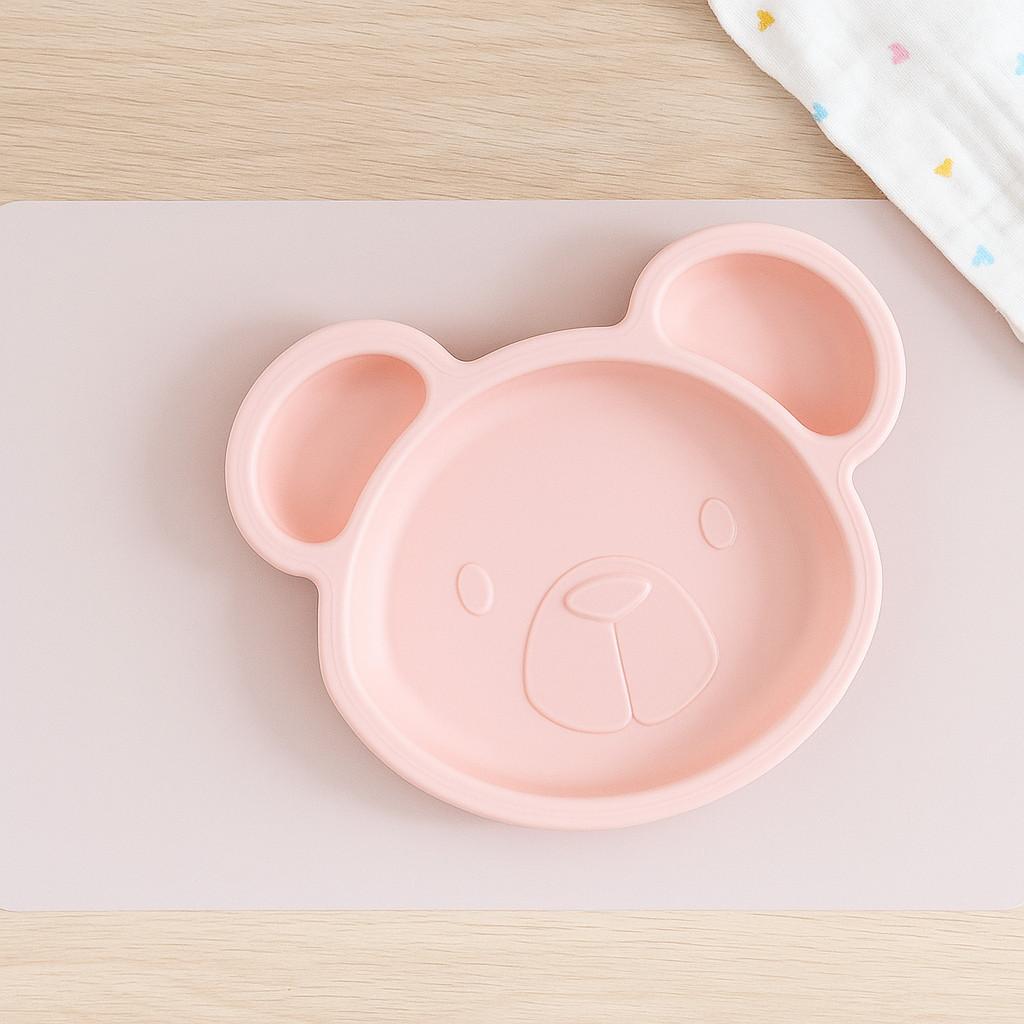 Prato Infantil Plasútil Decorado Ursa