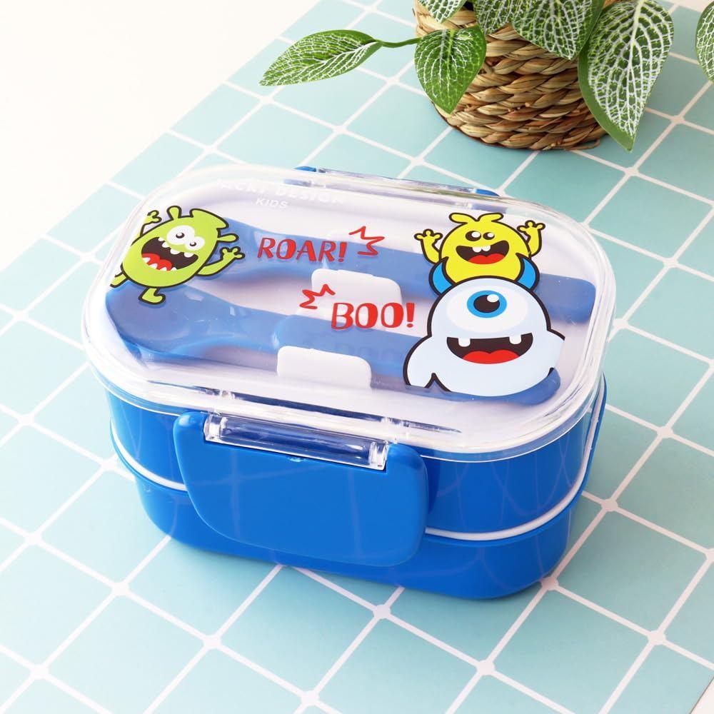 Pote Marmita P/lanche Infantil De 2 Andares 400ml Amiguinhos Jacki Design