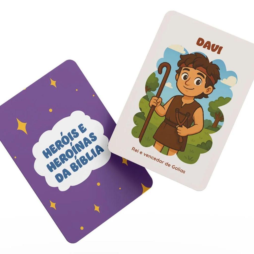 Jogo Da Memória Heróis E Heroínas Da Bíblia