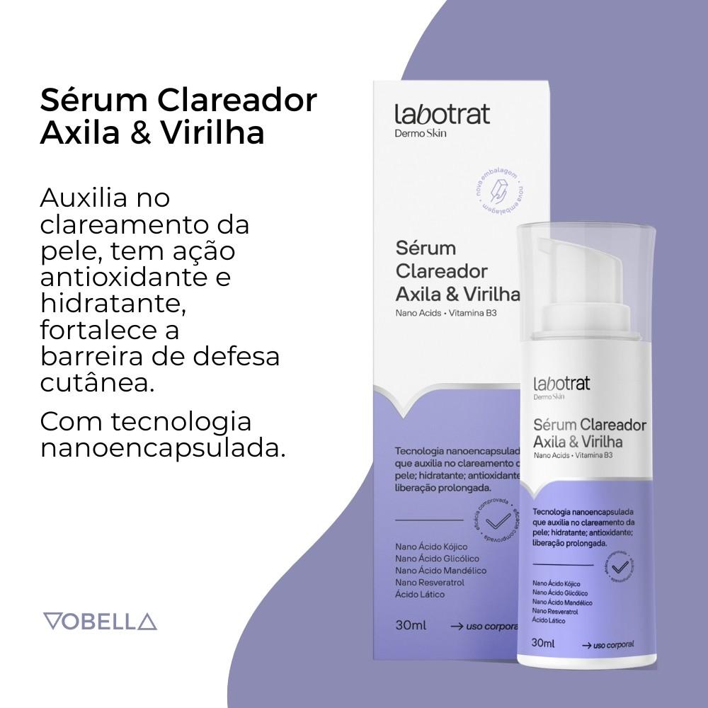Sérum Clareador Axila Pele Hidratante Dermo Labotrat 30ml