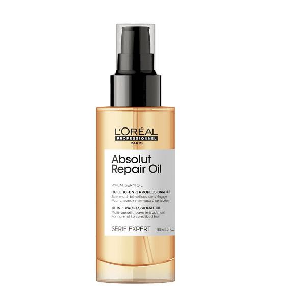 Kit L Oréal Professionnel Serie Expert Absolut Repair Gold Quinoa Protein Shine (3 Produtos)