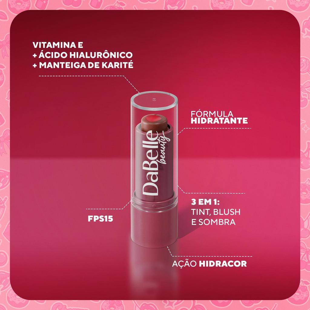 Lip Balm Bombom De Cereja - Cereja Mania Dabelle Beauty