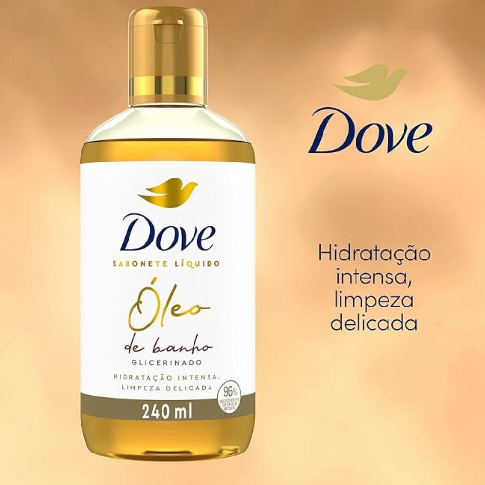 Sabonete Líquido Dove Óleo De Banho Glicerinado 240ml