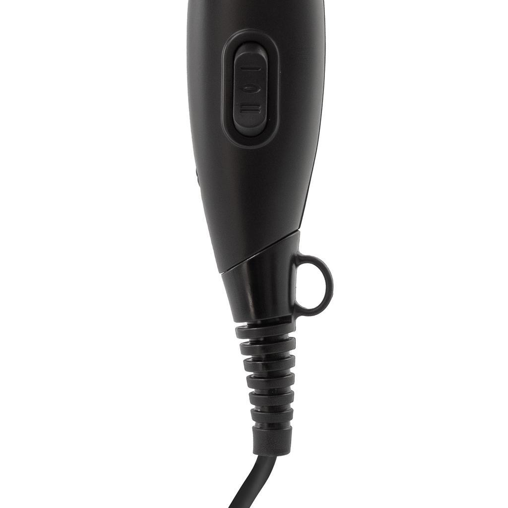 Secador De Cabelo Lizz Mini Preto Bivolt 1200w