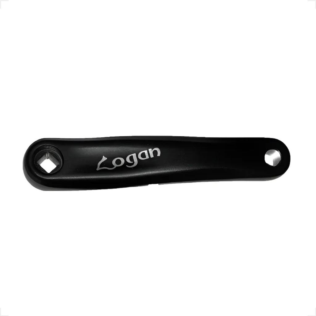 Pedivela Aço Triplo Logan 24 34 42 Dentes 170mm Ponta Quadrada Index Bicicleta Bike