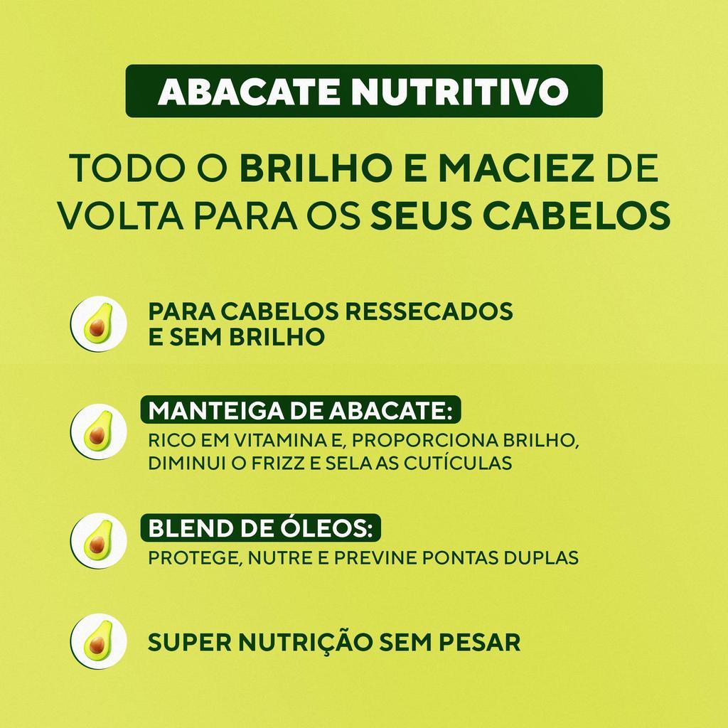 Shampoo Abacate Nutritivo Dabelle Hair 410ml