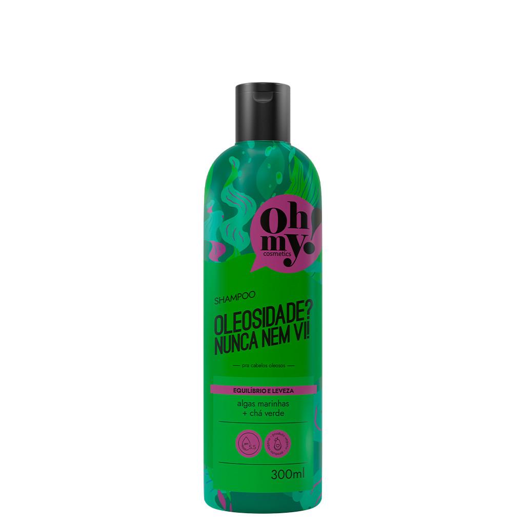 Shampoo Oleosidade Nunca Nem Vi 300ml Oh My Equilíbrio E Leveza Para Cabelos Oleosos