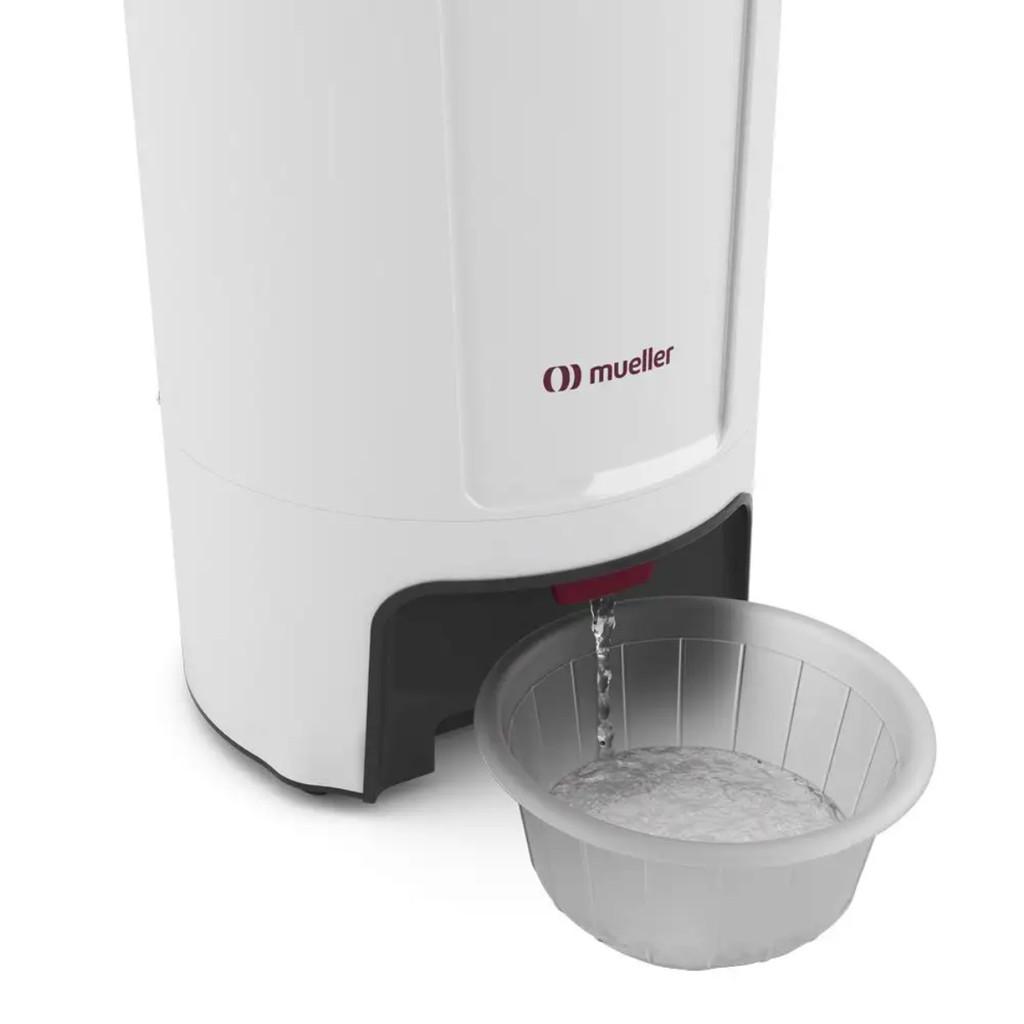 Mini Centrifuga De Roupas Mueller Fit 15KG Dupla Tampa 127V Branca