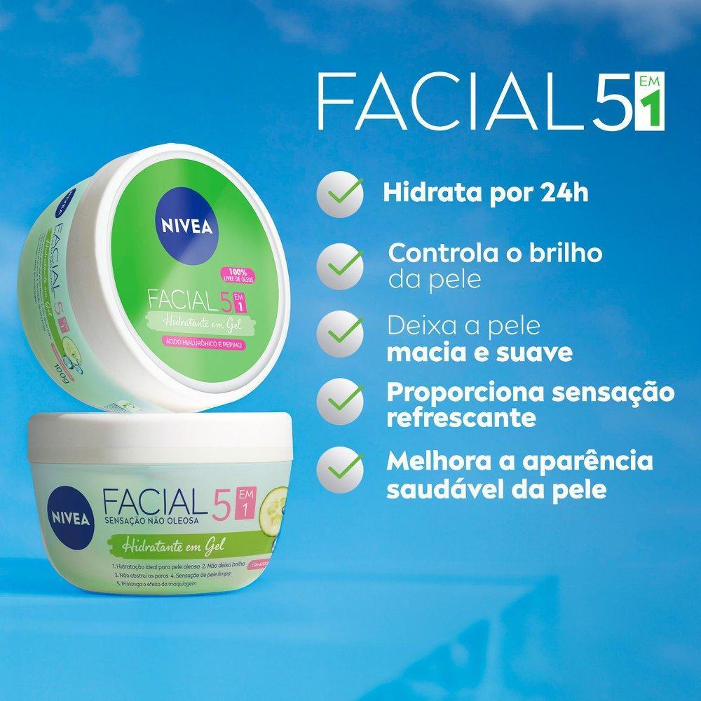 Hidratante Facial Em Gel Nivea 100g