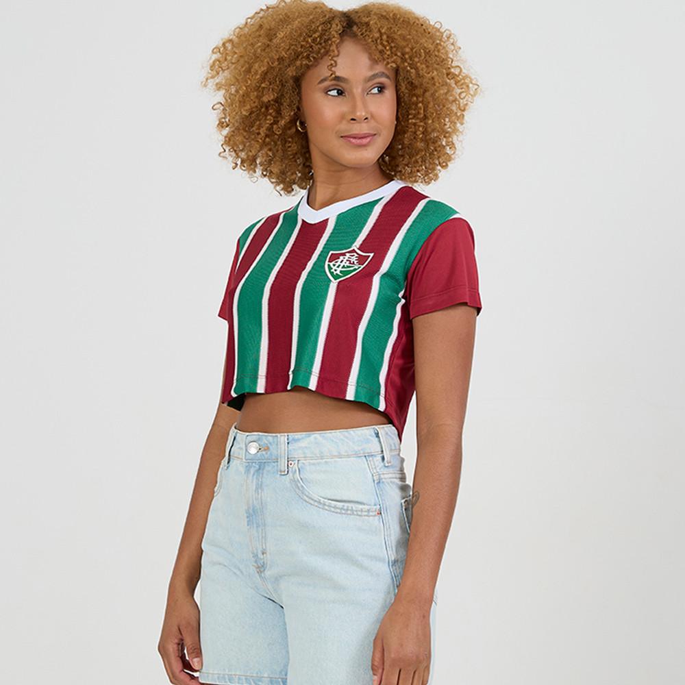 Cropped Fluminense Lifestyle Feminina Oficial