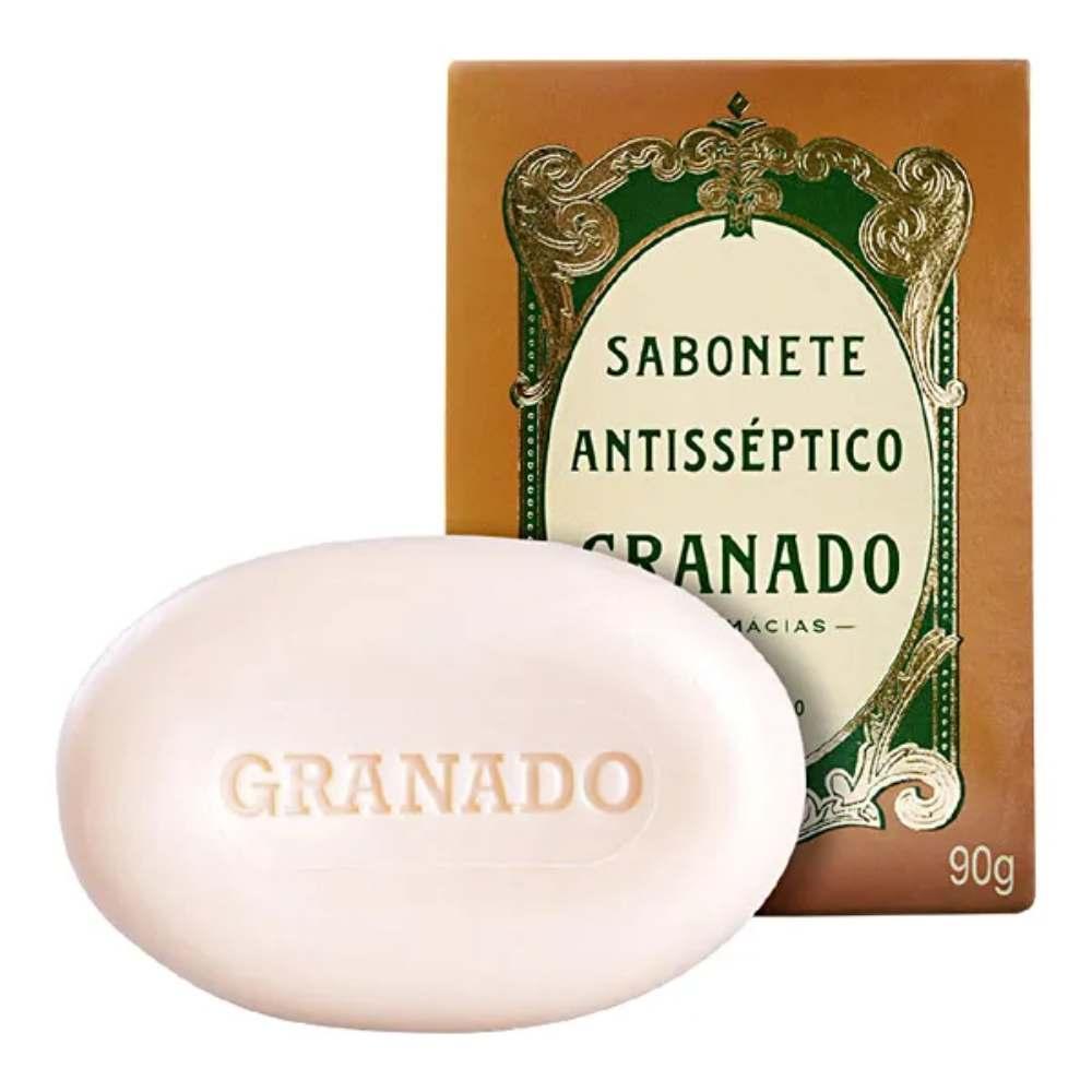 Kit 3 Sabonetes Granado Antisséptico Em Barra Tradicional 90g Cada