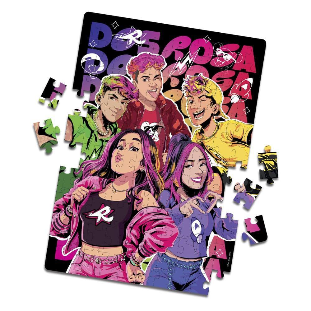 Quebra Cabeca 100 Peças Dos Rosa - Elka