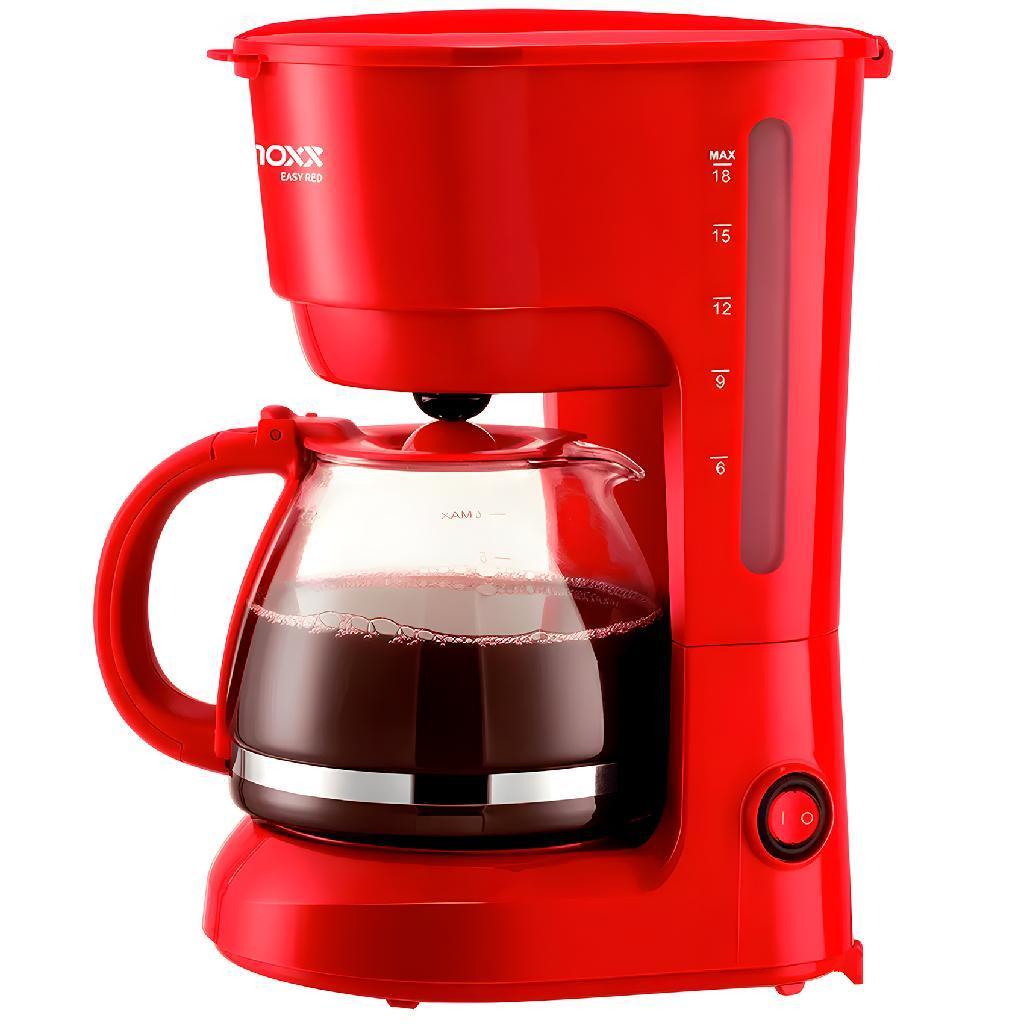 Cafeteira Elétrica Lenoxx Easy Red Semi Automática 220V 18 Cafés Xicaras