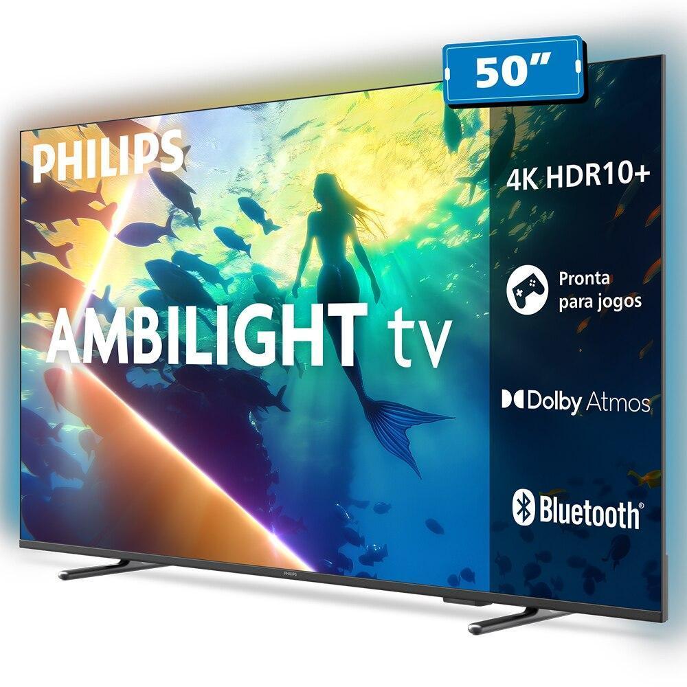 Smart TV Philips 50 Polegadas 4K Uhd Com Ambilight -/78