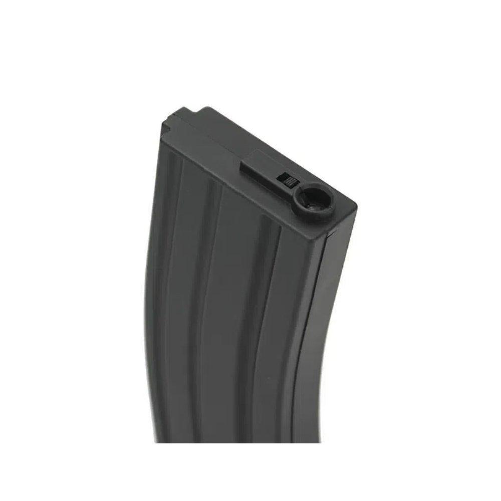 Kit 5 Magazines Rifle Airsoft M4 Mid-cap 100 Bbs Polimero