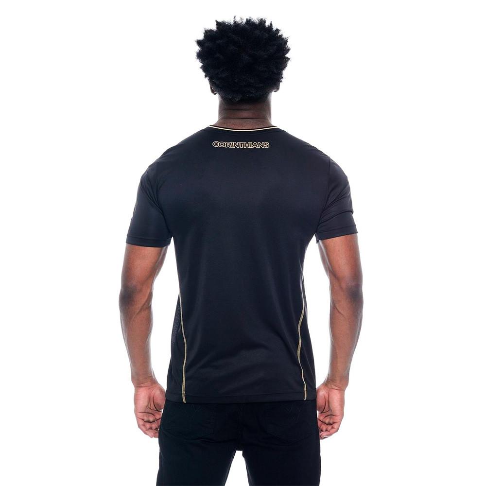 Camisa Corinthians Gold Elegância Do Timão Masculina