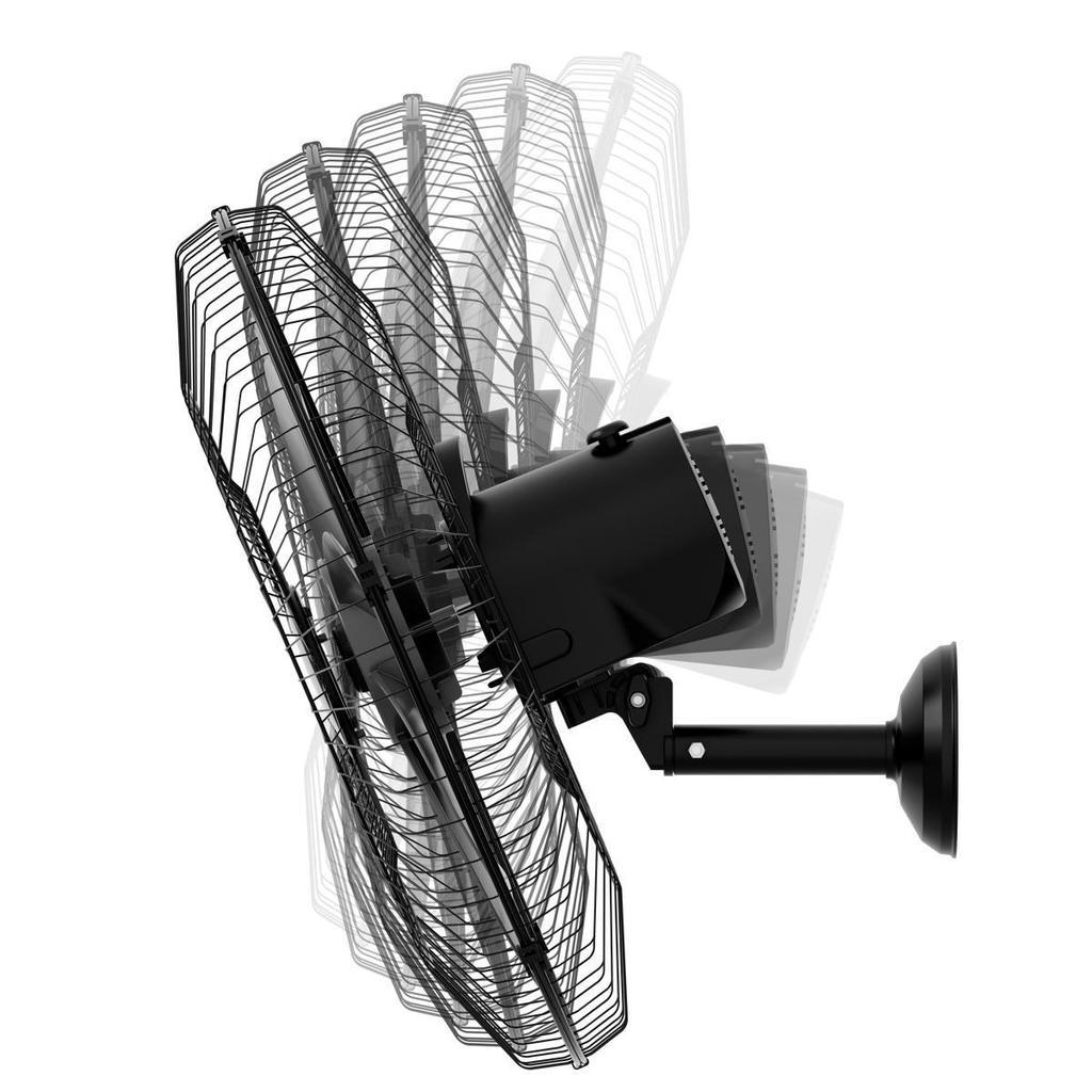 Ventilador De Parede Britânia 60cm 8 Pás Turbo Bvt675