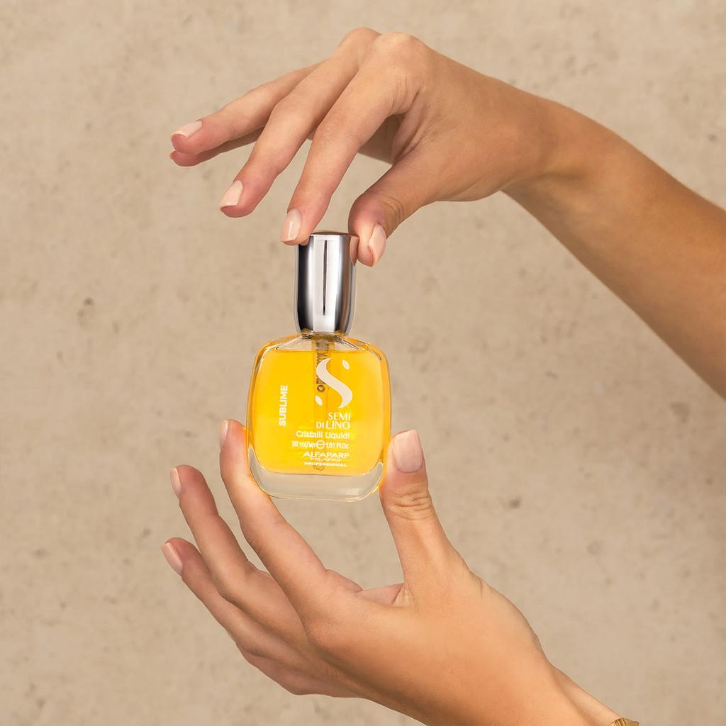 Alfaparf Semi Di Lino Sublime Cristalli Liquidi - Óleo Capilar 30ml