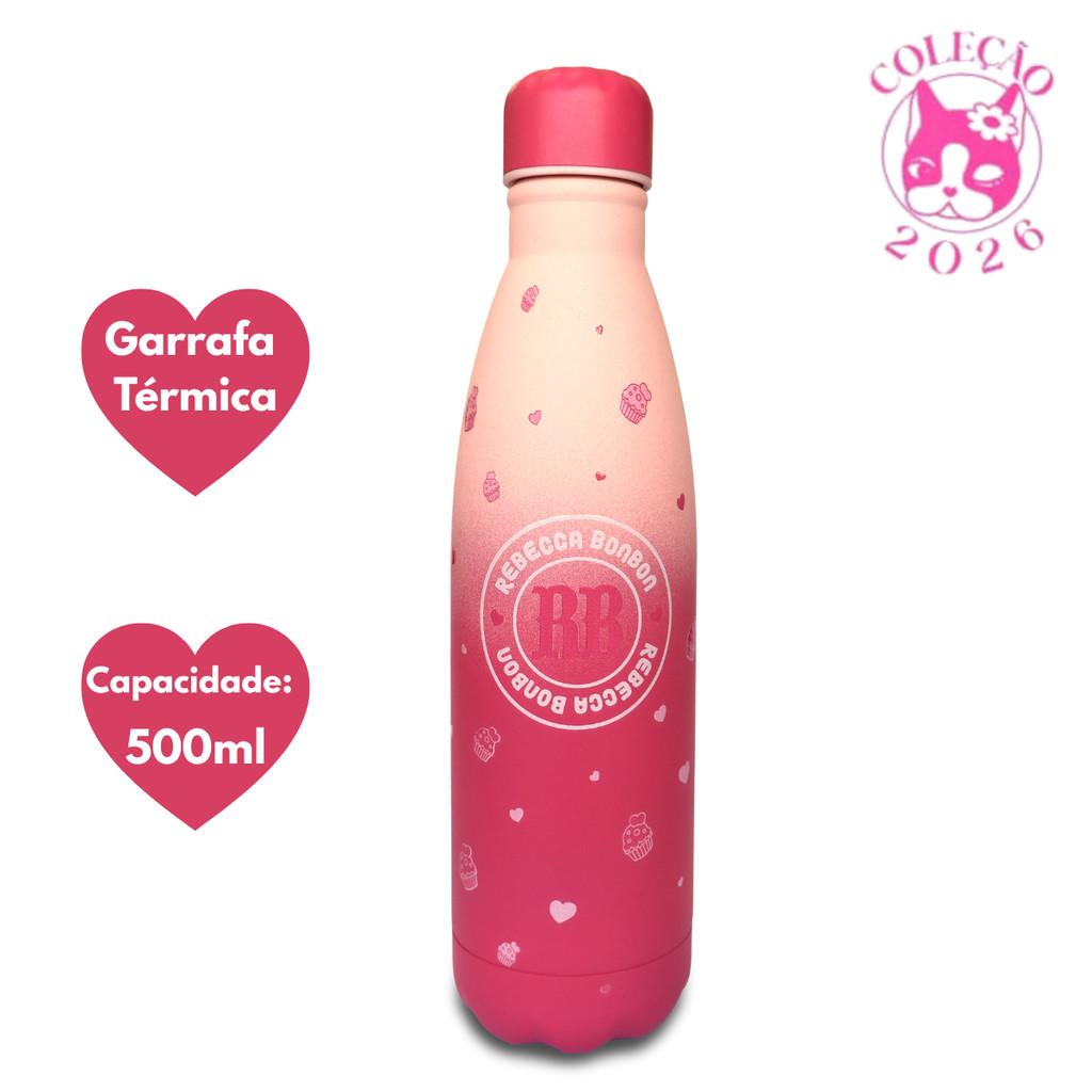 Garrafa Térmica 500ml Rebecca Bonbon Modelo Bottle Soft-rs