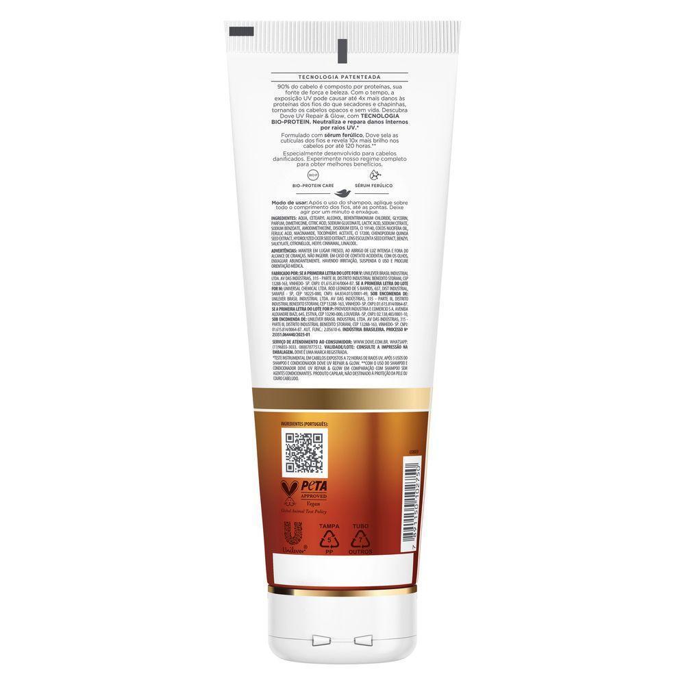 Condicionador Dove Uv Repair Glow + Ferúlico 250ml